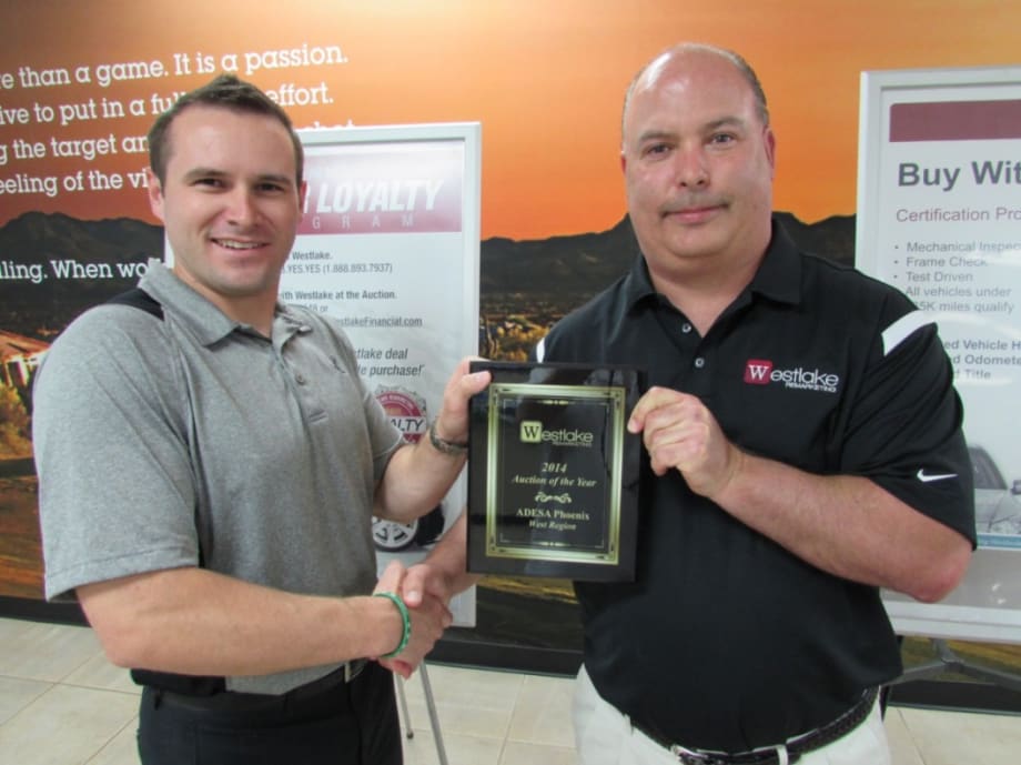 Westlake Financial Announces 2014 Top Auctions