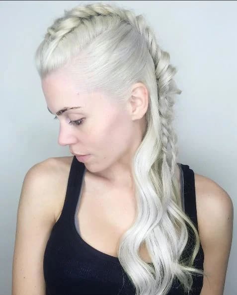 "Mother of Dragons" White Blonde Formula from @ShelleyGregoryHair