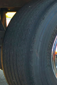 Uneven Wear on Wide-Base Single Tires