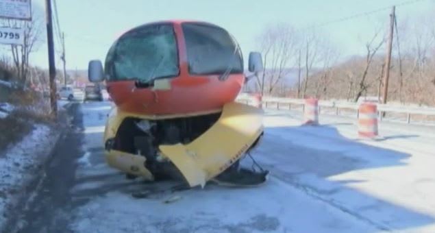 Oscar Mayer Wienermobile Crashes in Pa.