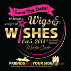 SAVE THE DATE: A Night of Wigs and Wishes, October 5, 2014