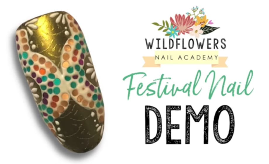 Wildflowers Festival Nail Art