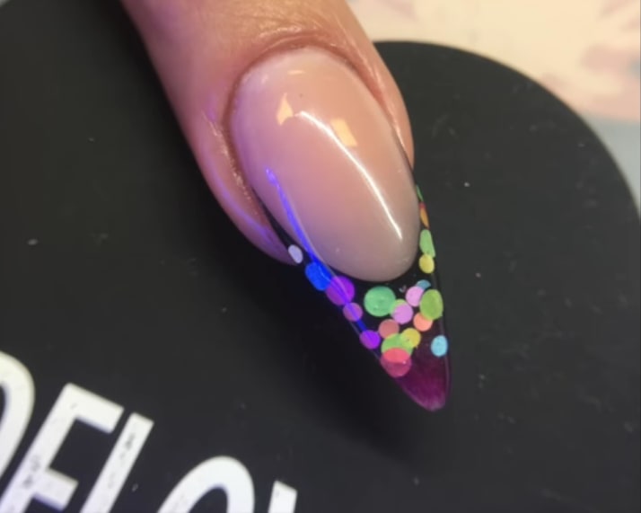Wildflowers Neon Dots Encapsulation