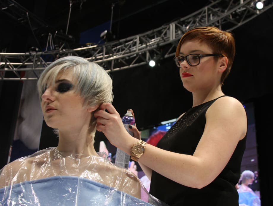 HOW-TO: Headliner William De Ridder's Short Cuts and Formal Beehive Styles at America's Beauty Show