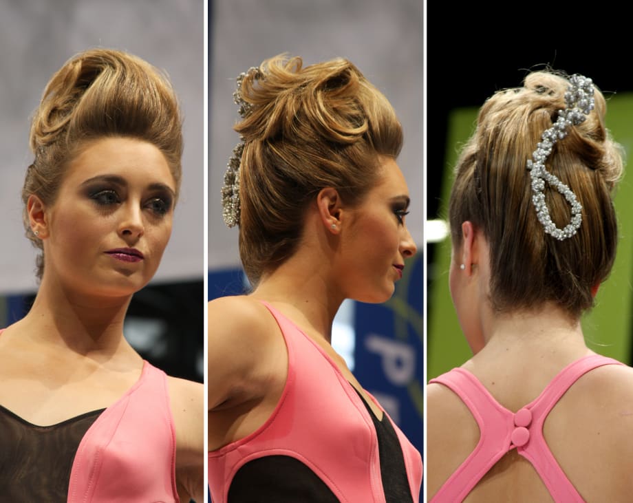 HOW-TO: Headliner William De Ridder's Short Cuts and Formal Beehive Styles at America's Beauty Show