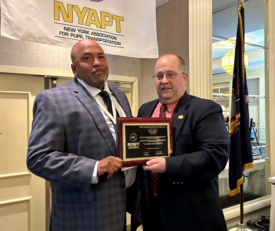 NYAPT Recognizes School Bus Driver of the Year for 2023