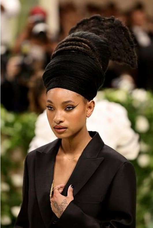African Royalty: Willow Smith's Queenly Met Gala Style by Vernon François