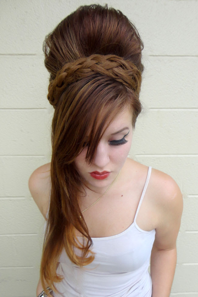 Amy Winehouse-Inspired Beehive: The How To