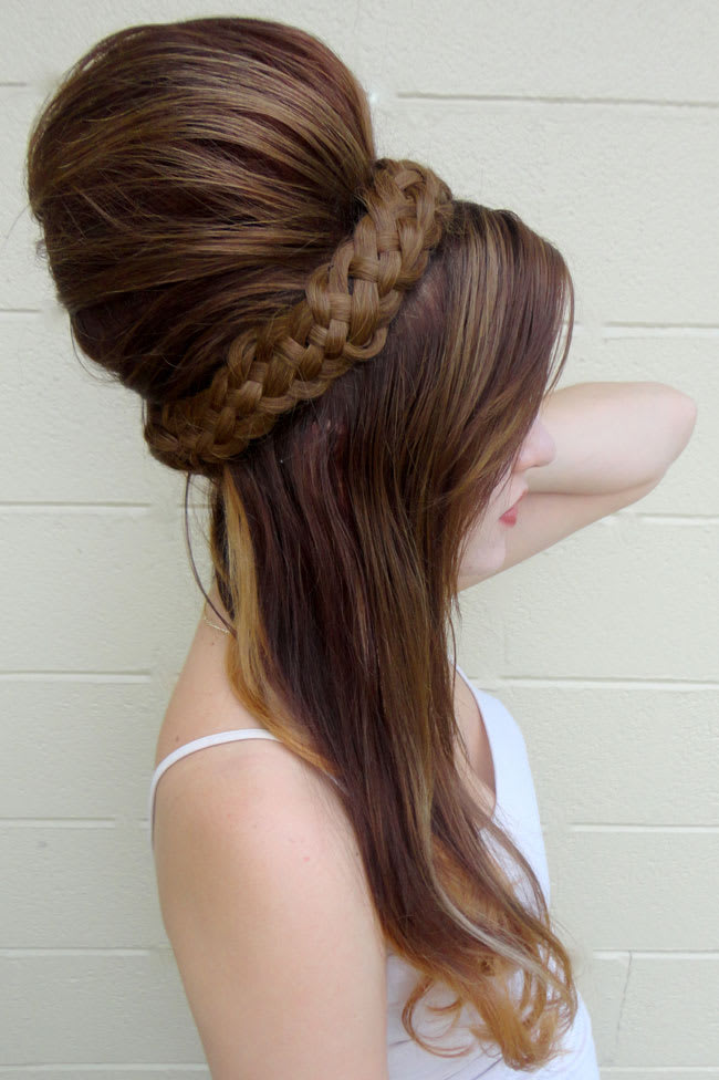 Amy Winehouse-Inspired Beehive: The How To