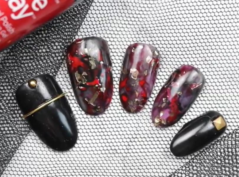 Spooky Fall Nail Art Tutorial