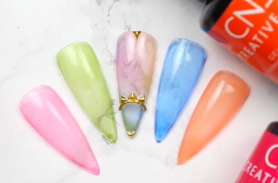 Glass Effect Nail Tutorial