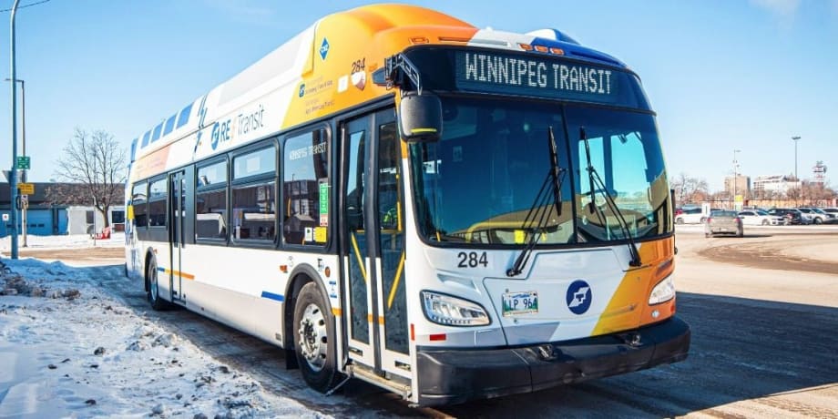 Winnipeg Introduces First 60-Foot Zero Emission Bus
