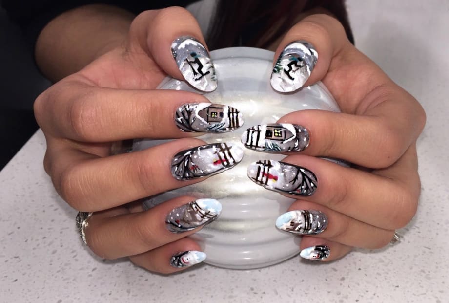 Winner of Mario Tricoci Hair Salons & Day Spas' Nail Art Contest Announced