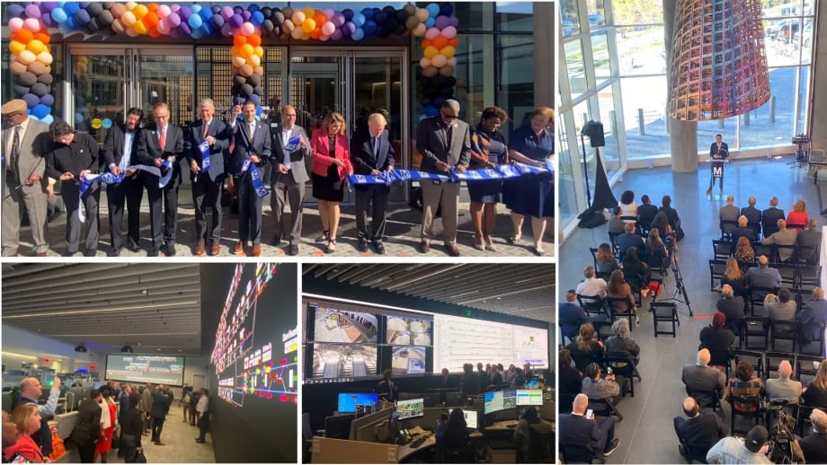 WMATA, Local Officials Open New Command, Communications Center