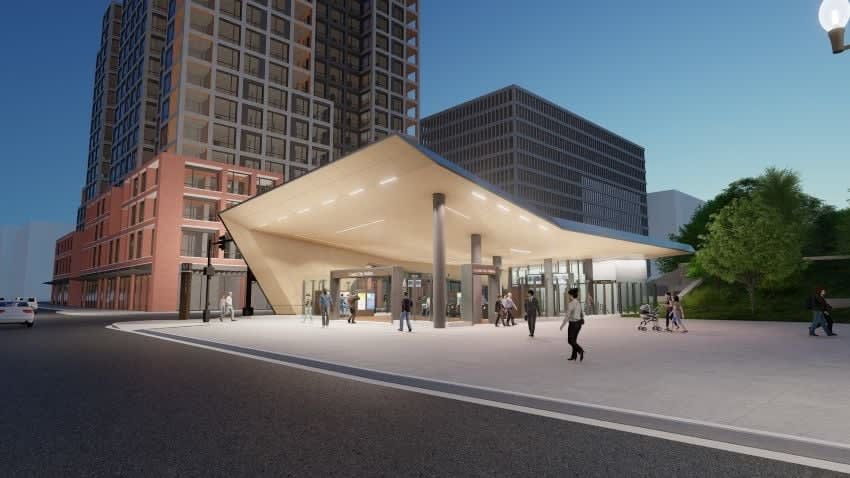 WMATA, Partners Break Ground on New Metrorail Station Entrance