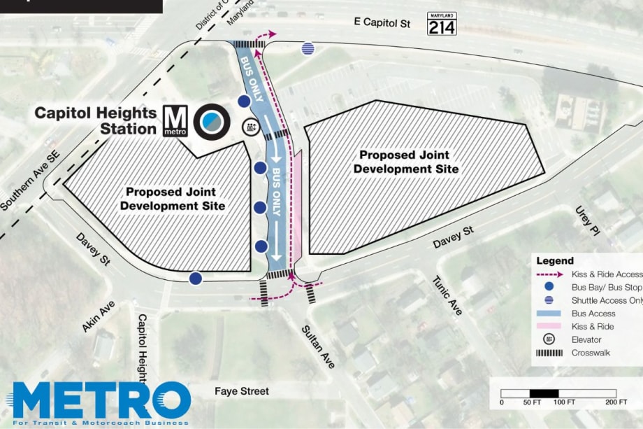 WMATA Lands State Funding for Capitol Heights Station
