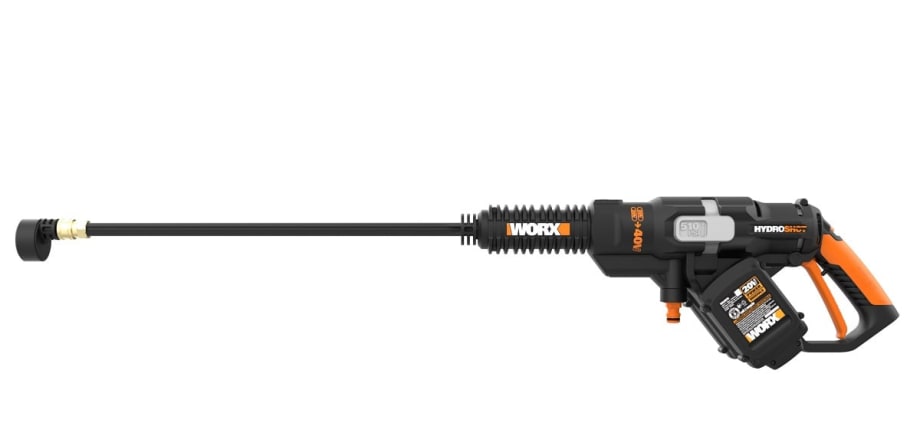 Worx 40V Hydroshot is a Battery Powered Power Cleaner