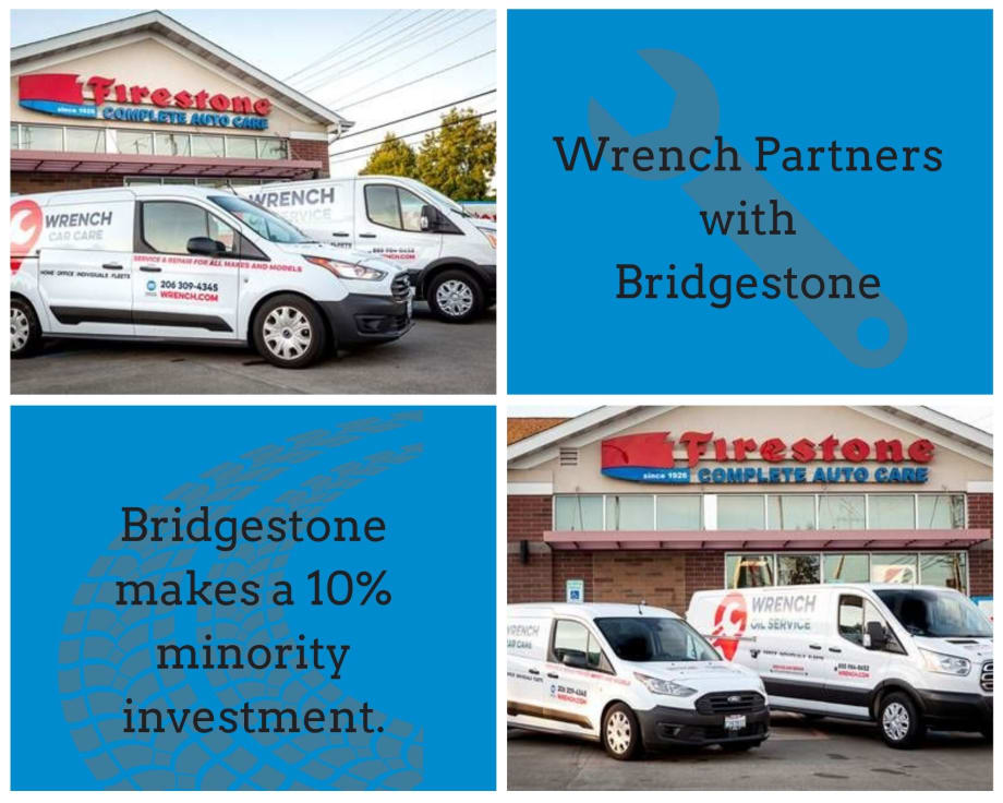 Bridgestone Invests in Wrench 
