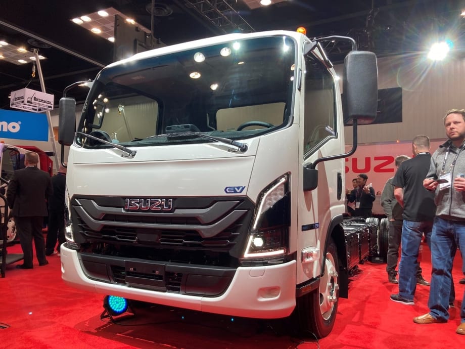 Isuzu Introduces First Electric Truck