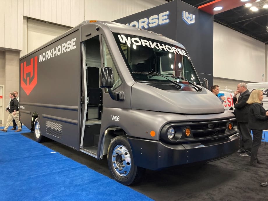 Workhorse Unveils Electric W56 Step Van