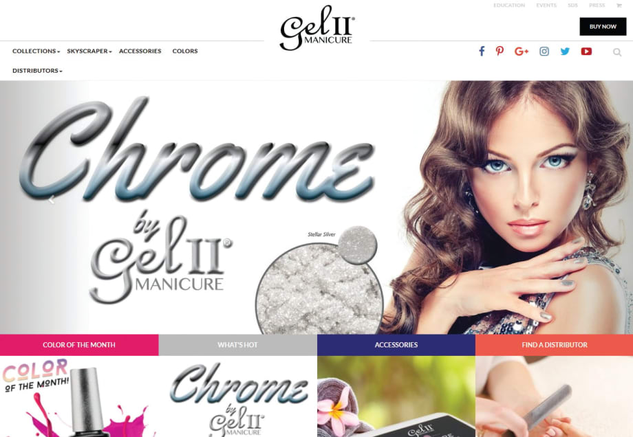 Websites Worth Watching: Gel II, La Palm, and Pure Organics
