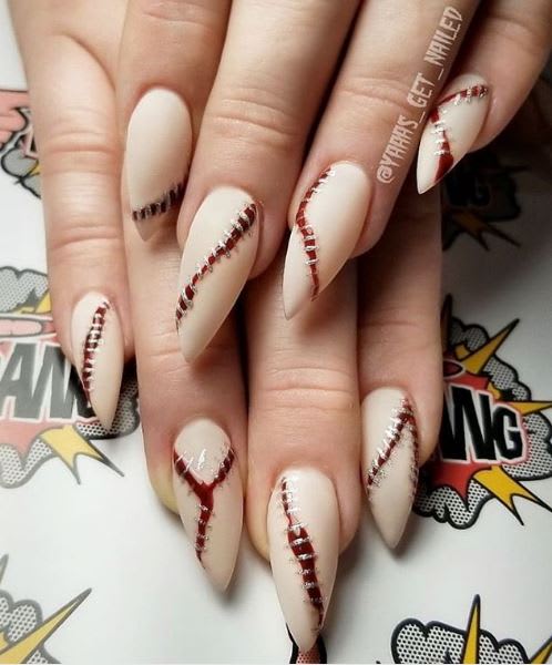We're Dying Over these 20 Halloween Nail Designs