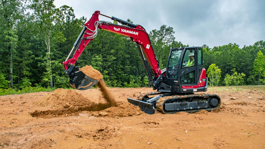 Yanmar's Largest Mini Excavators Provide Maximum Power