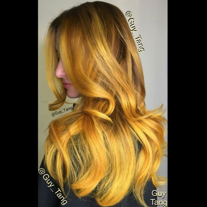 HOW-TO: Golden Yellow Goddess Haircolor by Guy Tang
