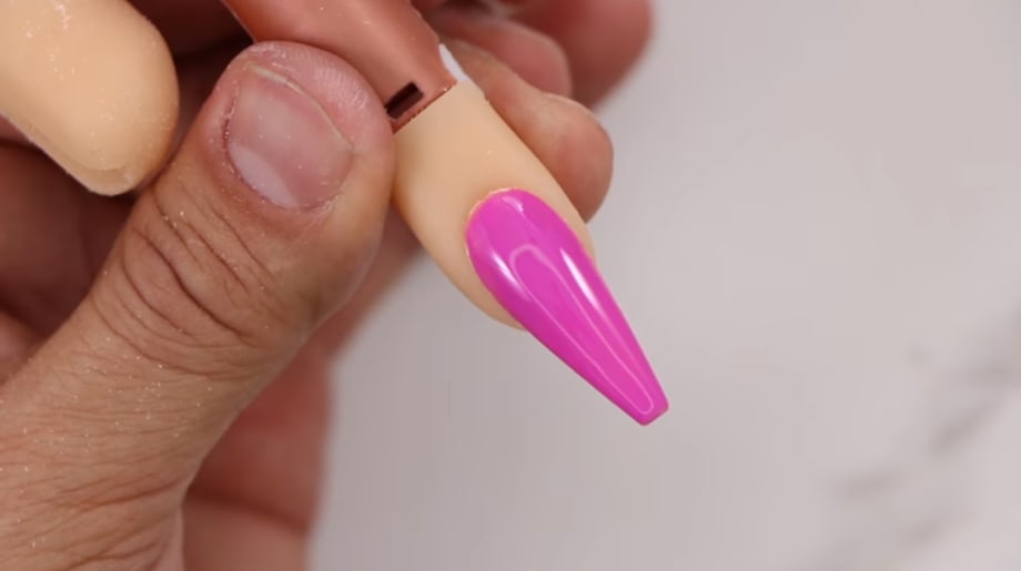 Young Nails Nail School: Creating the Perfect Coffin-Shaped Nail