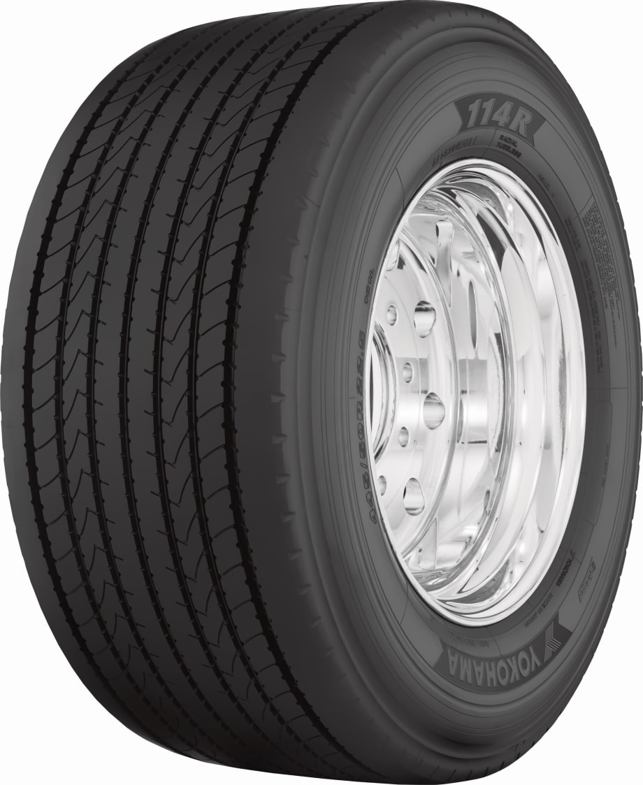 Yokohama Ultra-Wide-Base Tire Designed for High-Scrub Operations