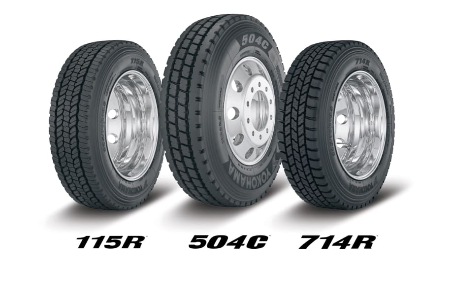 Yokohama Launches Three New Heavy Truck Tires