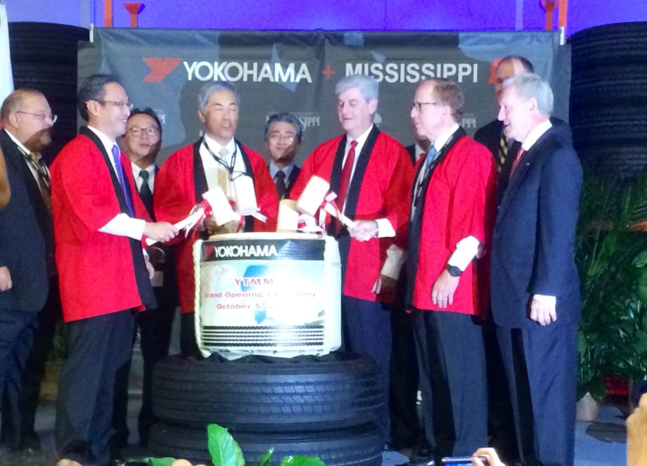 Yokohama Celebrates Launch of U.S. Truck Tire Production