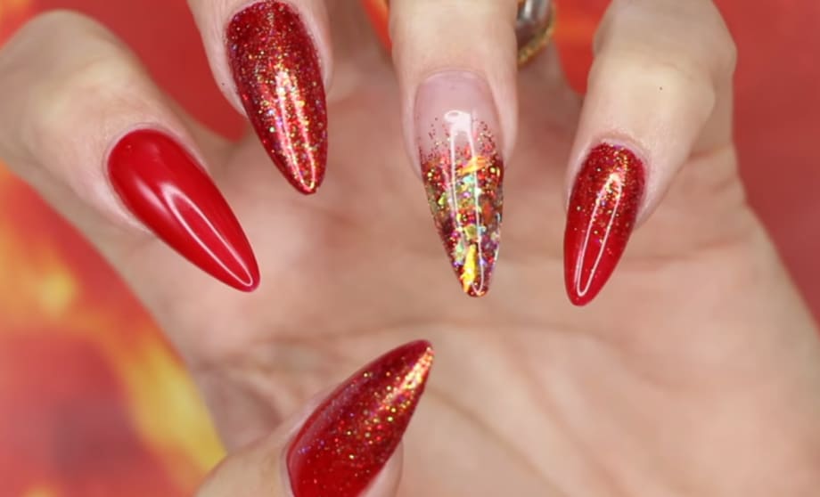 Young Nails Vlog #111: Blazing Fire Nails