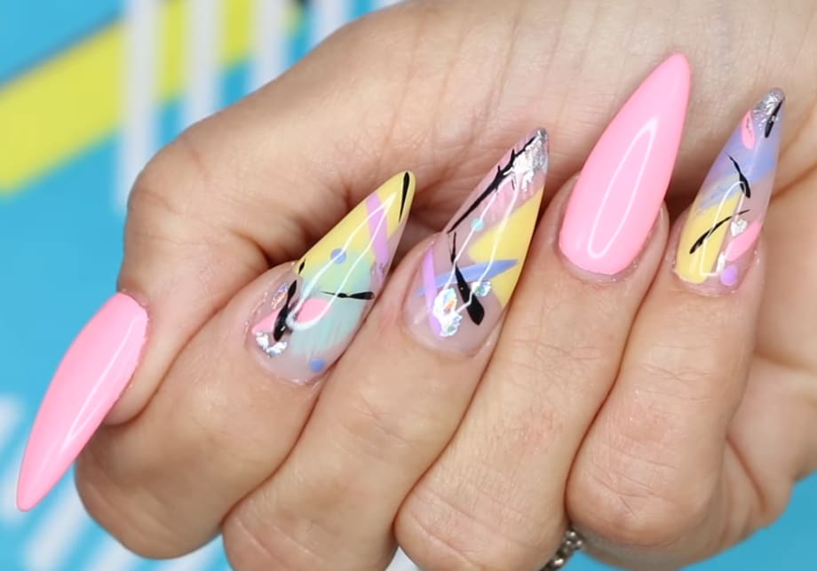 Young Nails Vlog #130: LA Gear 80s Nails