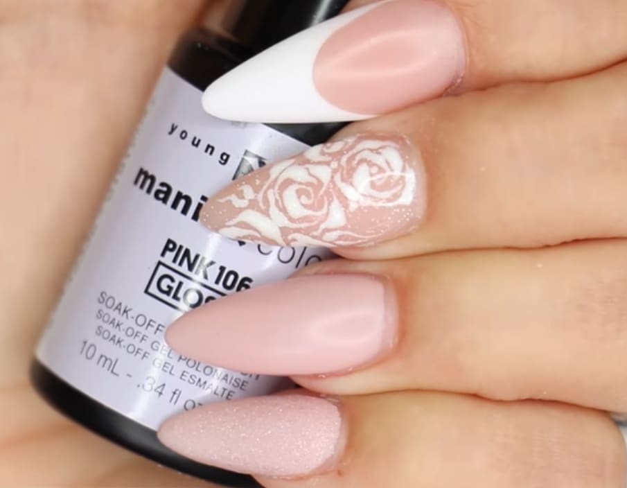 Young Nails Vlog #135: Sugar Rose Wedding Nails