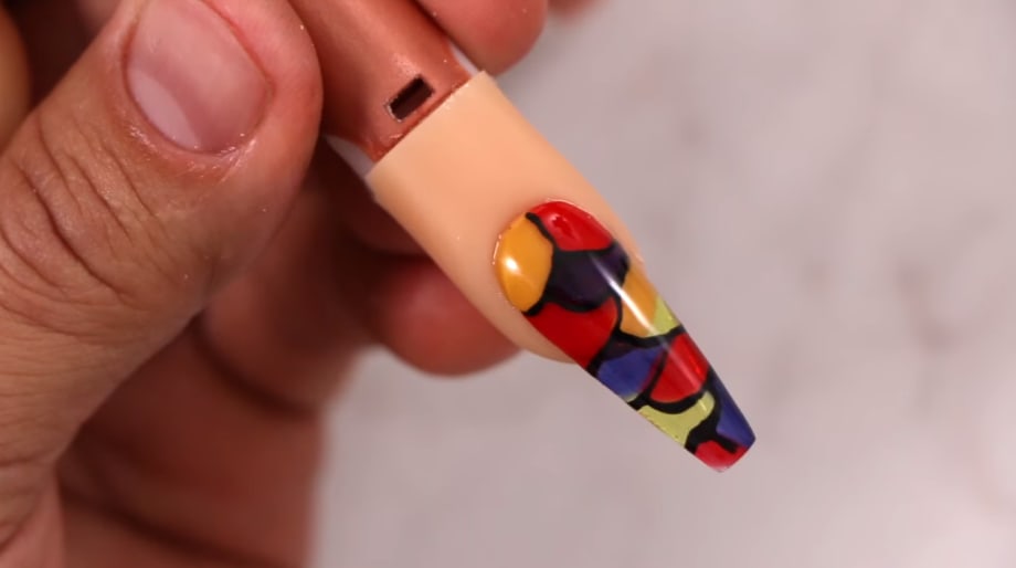 Young Nails VLog #22: The Mosaic Stained Glass Nail