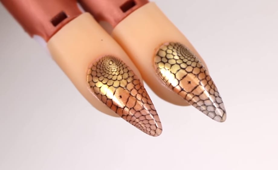 Young Nails Vlog #70: Gel Stamped Candy Corn Nail