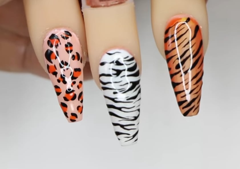 Young Nails Nail School: How to Do Animal Print Nails