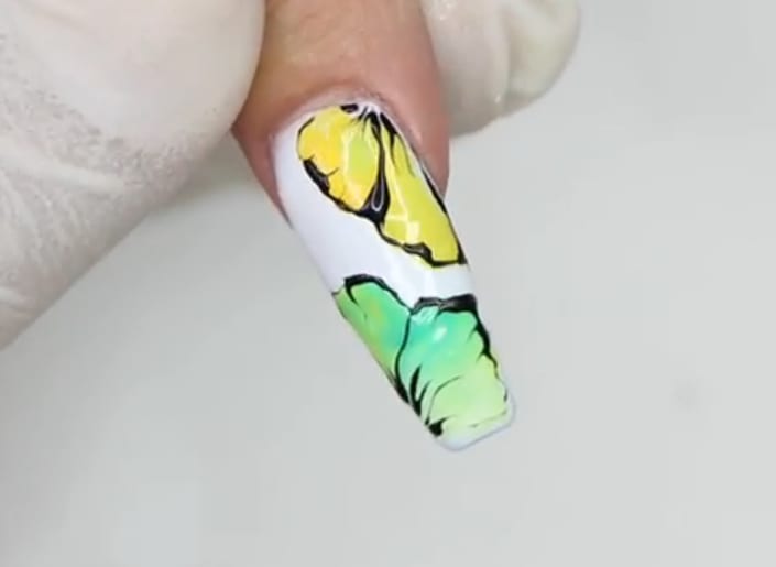 Young Nails Nail School: Gel Flower Nails