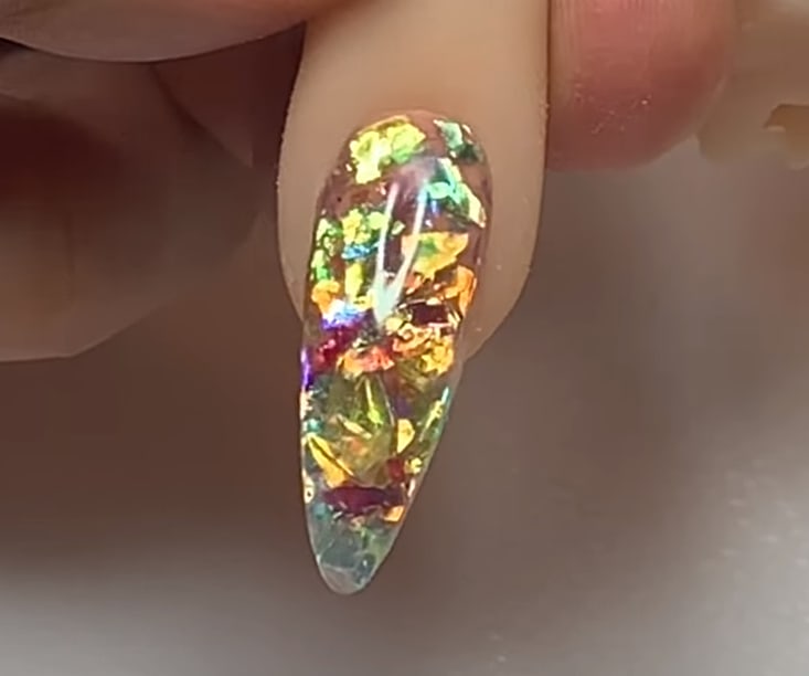 Young Nails Mylar Nail Demo