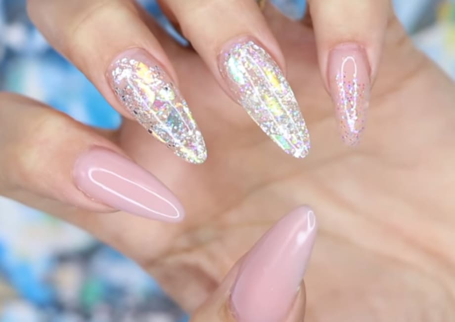 Young Nails Vlog #124: Shattered Glass Nails