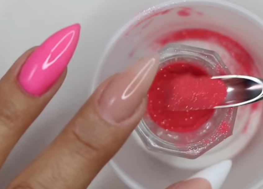 Young Nails Nail School: How to Use Dip Powder With Resin