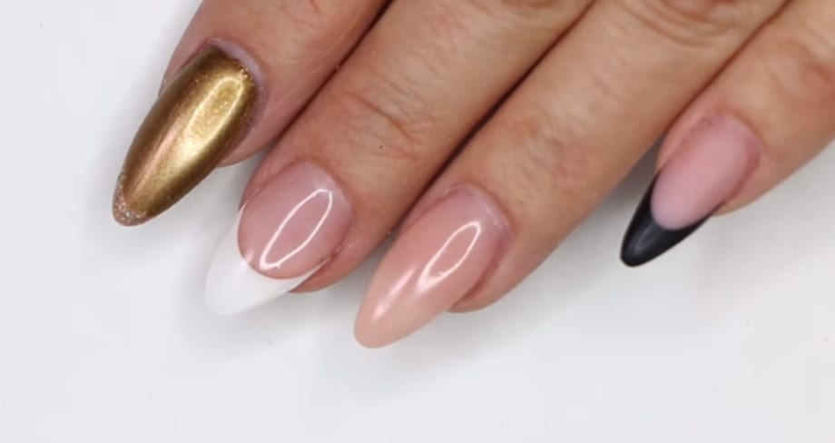 Young Nails Nail School: Creating Deep Smile Lines Using French Tips