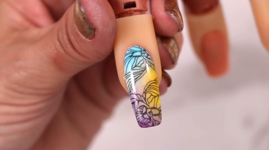 Young Nails VLog #27: Tracey's Gel-Polish and Color Acrylic Fade