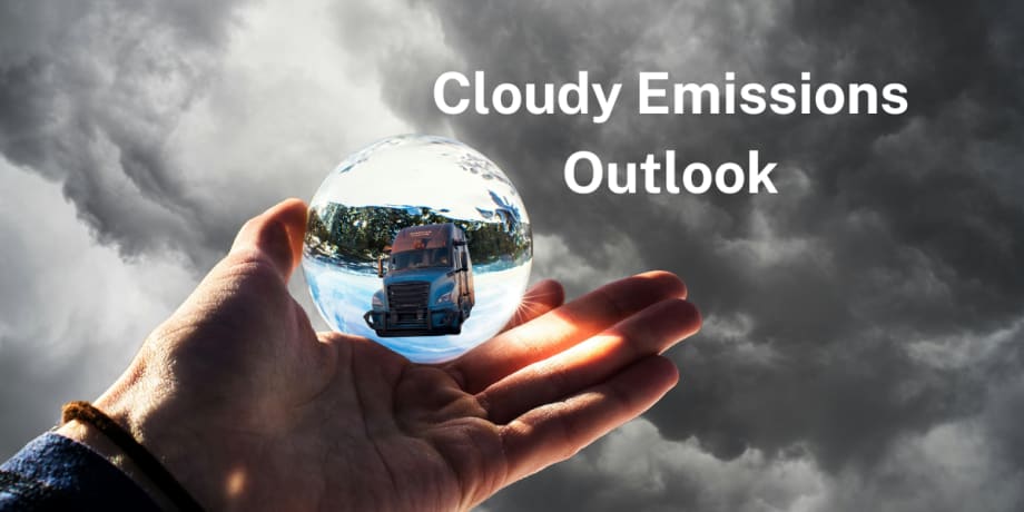 Cloudy emissions outlook 2025.