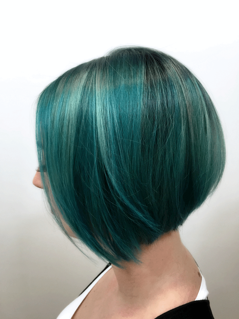 Dimensional Red To Hawaii Blue