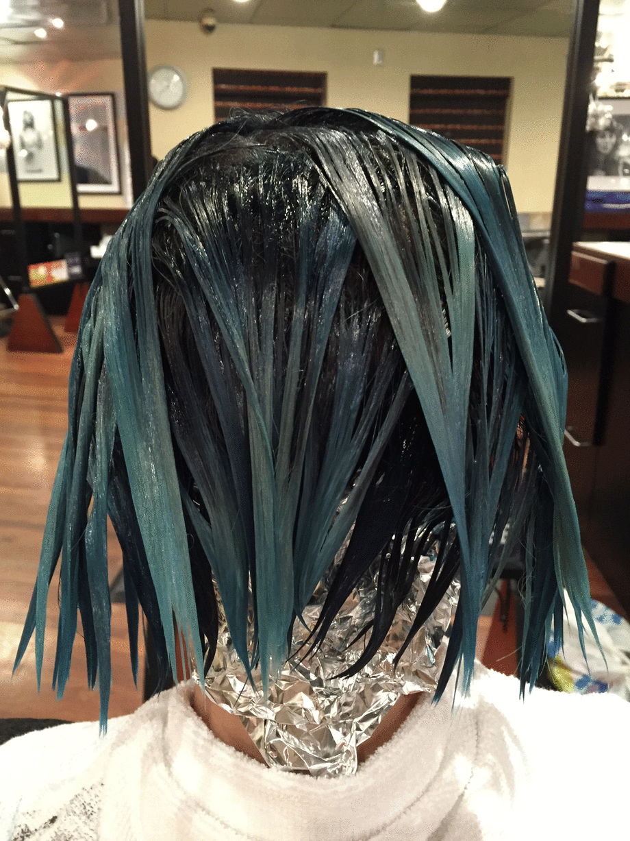 Dimensional Red To Hawaii Blue