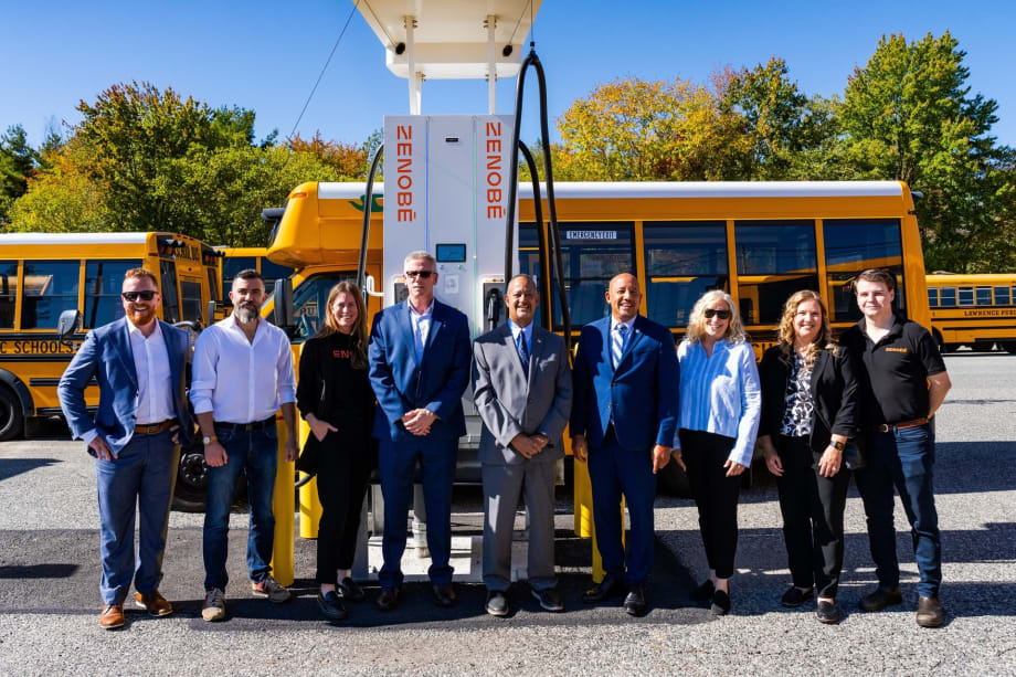 New England District Fleet Adds 35 Electric Buses