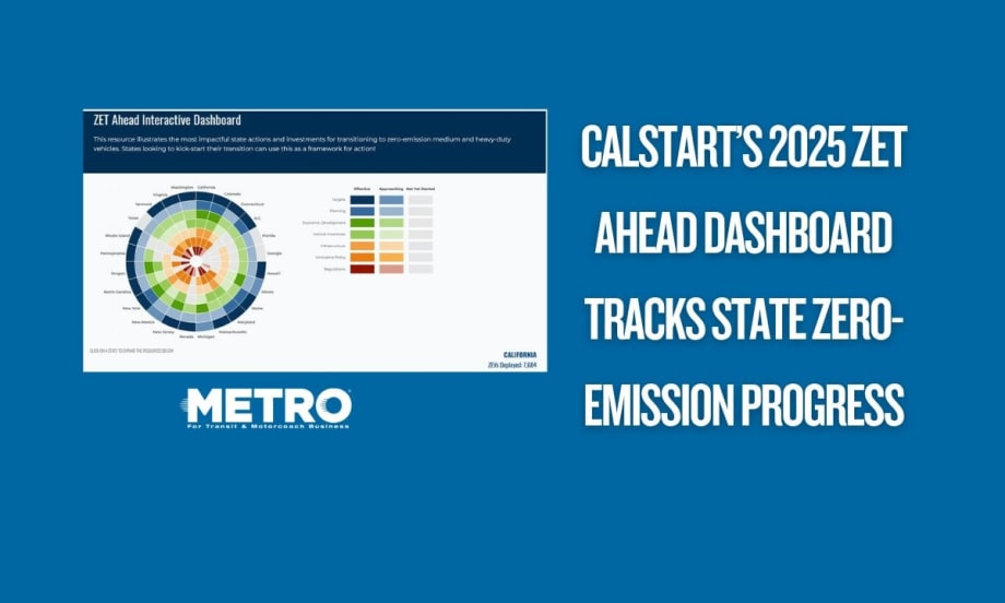 CALSTART’s 2025 ZET Ahead Dashboard Tracks State Zero-Emission Progress