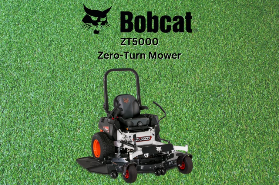 Bobcat ZT5000 Zero-Turn Mower Delivers Precise Operator Control